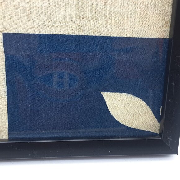 Antique Catholic Processional Flag Sacred Heart Carillon in Frame - Picture 9 of 11